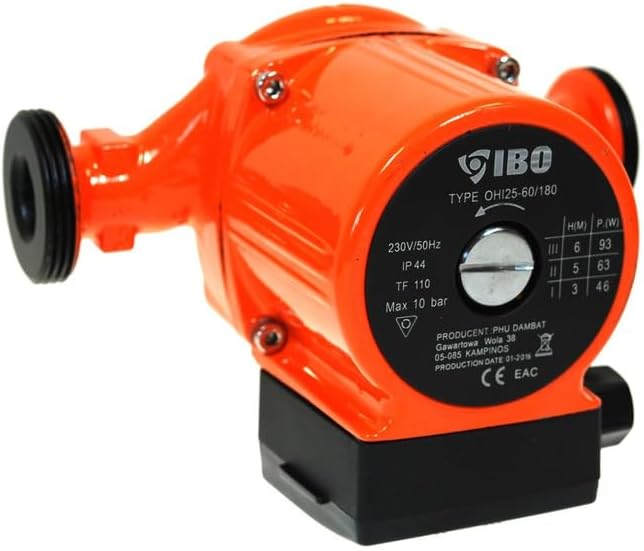 IBO 25-60/180 OHI, Orange Typ 3, Typ 3