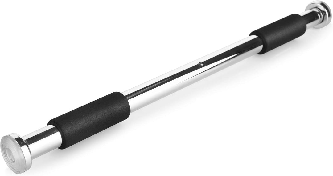 SPOKEY Shaper 1 Klimmzugstange für Türrahmen 62-100 cm | Türreck aus verchromtem Stahl, 2 Handgriffe