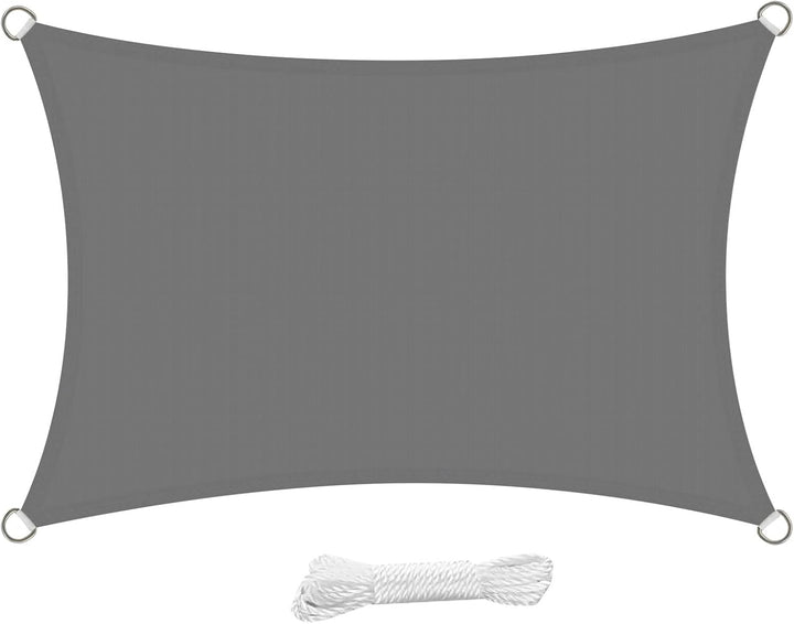 swift Sonnensegel Wasserdicht Rechteckig 2x3 Meter UV Schutz Polyester Wasserabweisend Rechteck 2x3m