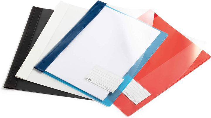 Durable Sichthefter für Din A4, Überbreite, dunkelrosa, 25er Packung, 269034, dunkelrosa