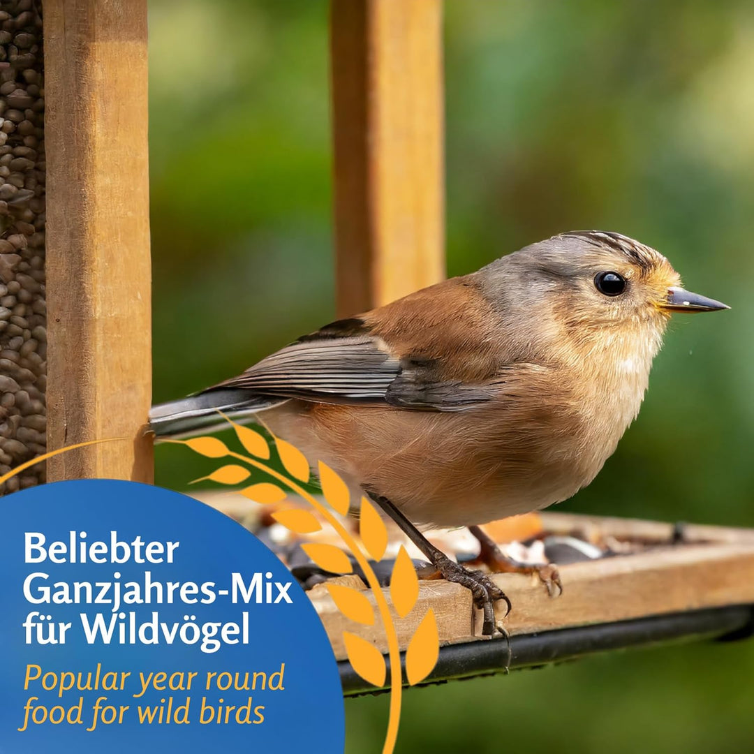 Leimüller Vogelfutter Wildvögel Ganzjährig 5kg (Classic) - Österreichisches Wildvogelfutter Ganzjahr