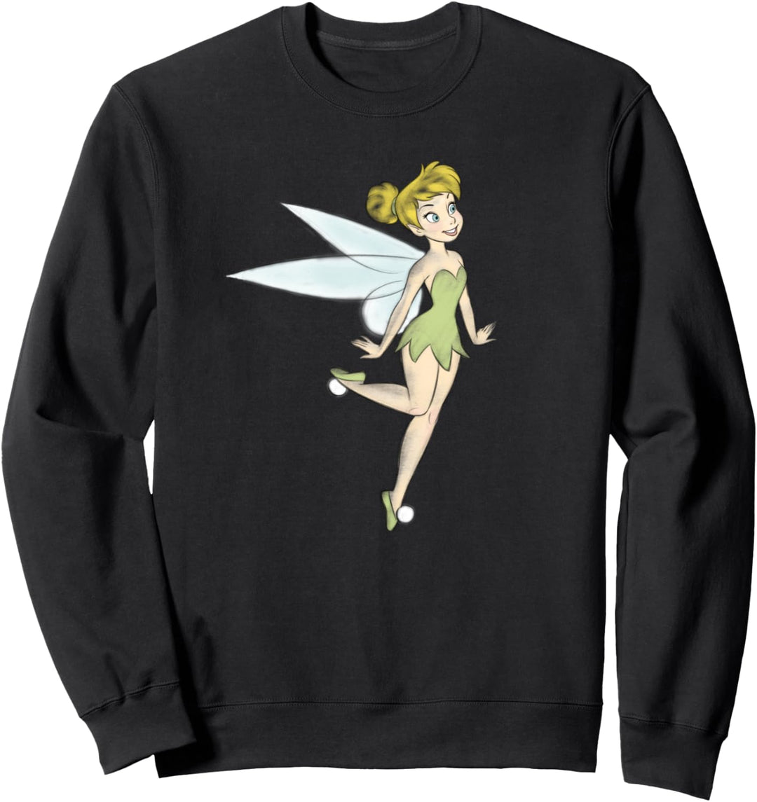 Disney Peter Pan Tinkerbell Happy Watercolor Sweatshirt