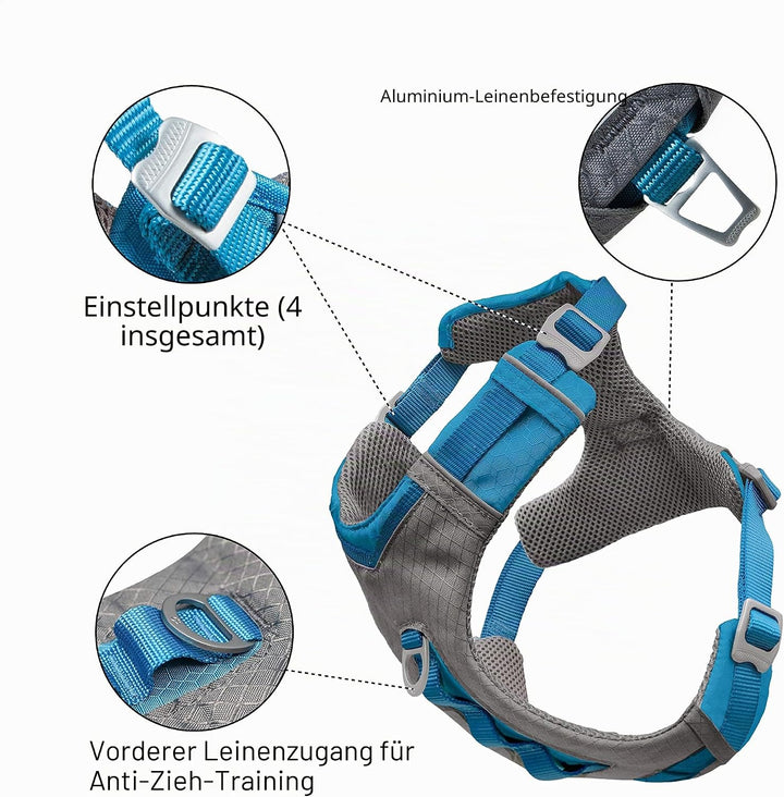 Kurgo Journey Air Harness, Purple, XL X-Large Lila, X-Large Lila
