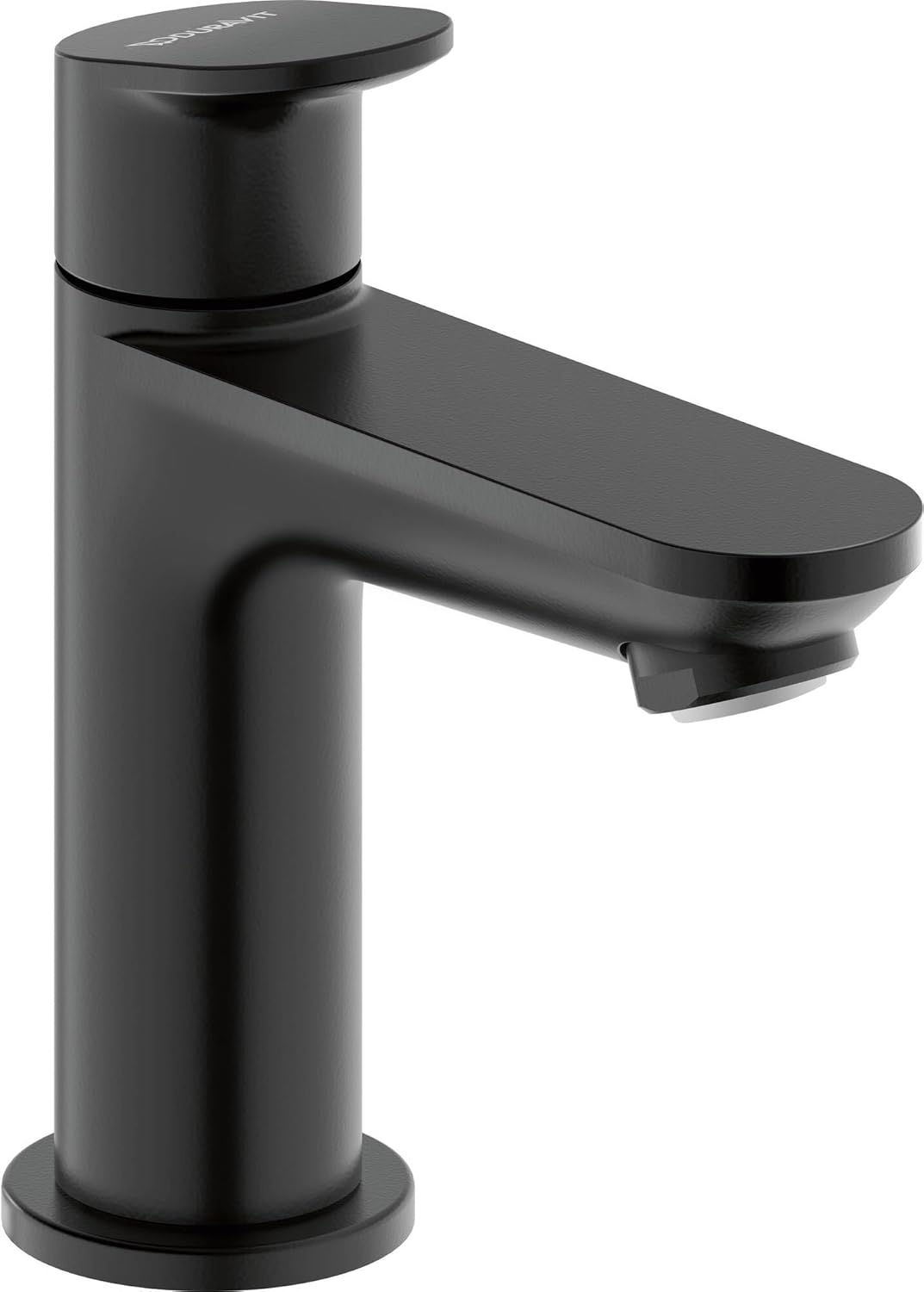 Duravit Wave Standventil (Auslauf Höhe 77 mm), Kaltwasser Waschtischmischer, Kaltwasserhahn Bad, Kal