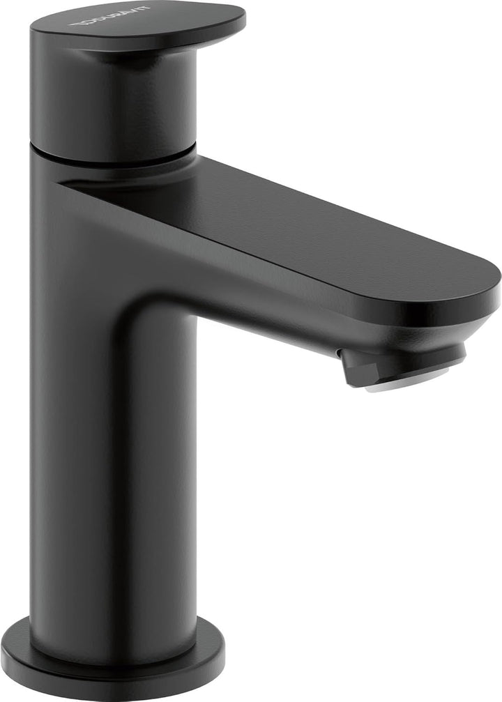 Duravit Wave Standventil (Auslauf Höhe 77 mm), Kaltwasser Waschtischmischer, Kaltwasserhahn Bad, Kal