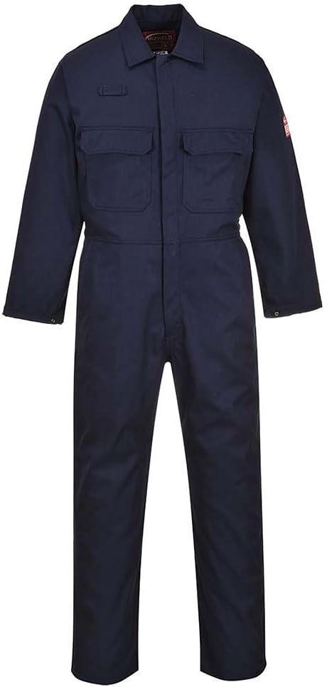 BizWeld Boilersuit, colorNavy T talla Large L Tall, L Tall