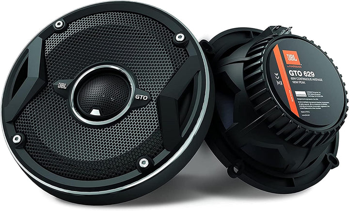 JBL GTO 629 2-Wege Hifi Auto Lautsprecher Boxen Set von Harman Kardon - 180 Watt Pro Sound JBL KFZ A