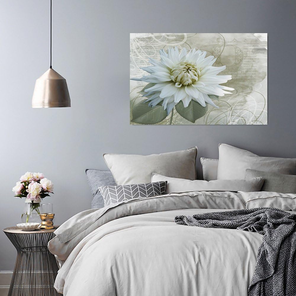 Feeby Bilder Blume Natur 70x50 cm Wohnzimmer Schlafzimmer Büro Flur Küche Wandbilder Modern Bild auf