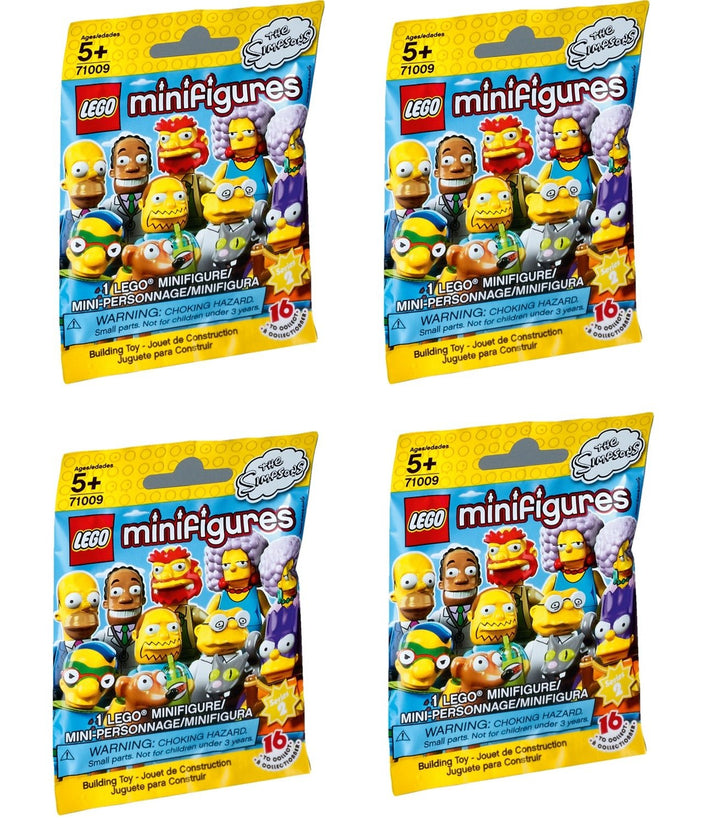 LEGO Minifiguren die Simpsons Serie 2 - Random 4 Packungen (71009)