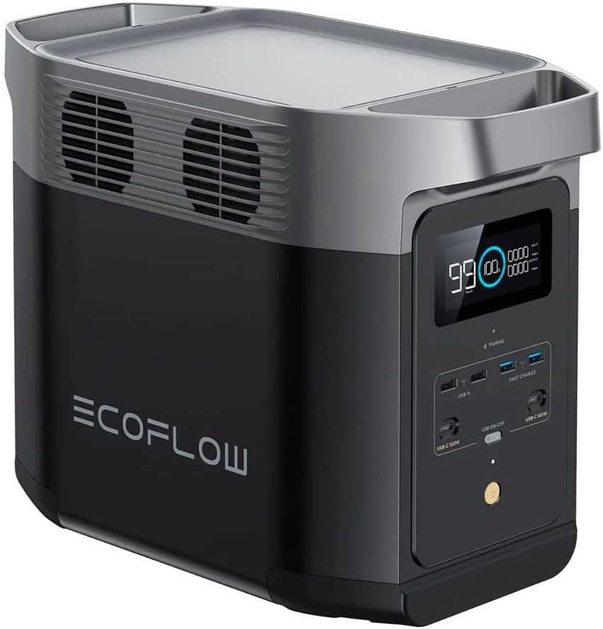 EcoFlow Delta 2 Lithium Iron Phosphate (LiFePO4) 2200 W 12 kg