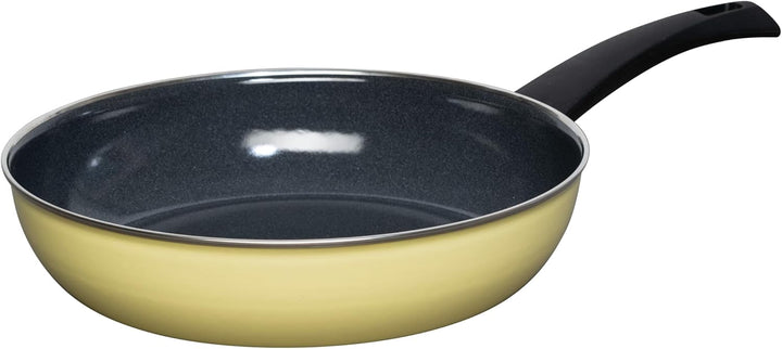 Riess, 0057-002, Emaillepfanne Ø 28cm, Classic, LEMON, Gelb, Volumen (empf.): 2,5 Liter, Herstellung