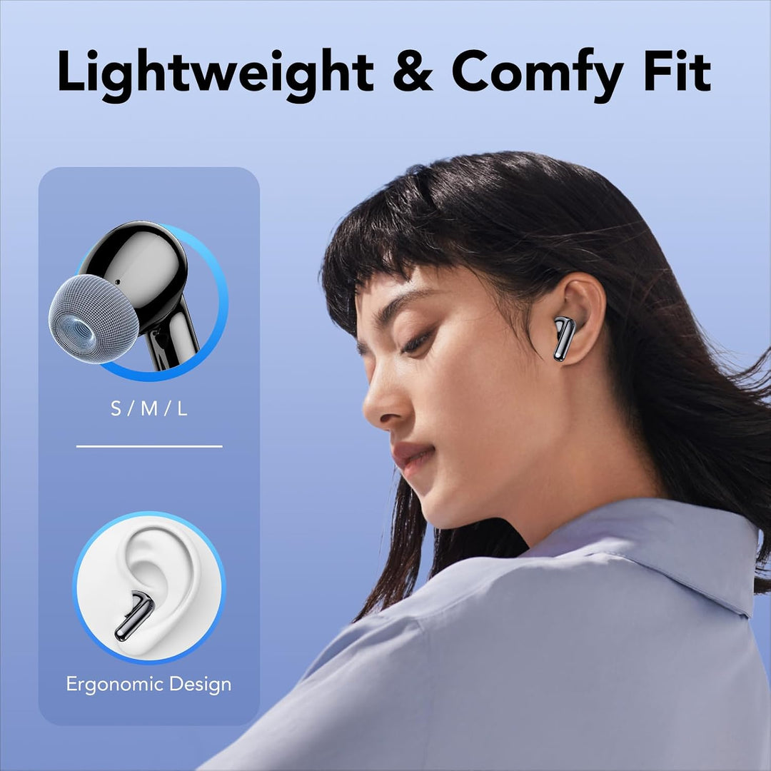 Bluetooth Kopfhörer, Kopfhörer Kabellos Bluetooth 5.3, In Ear Kopfhörer mit 4Mic ENC Anruf Noise Can