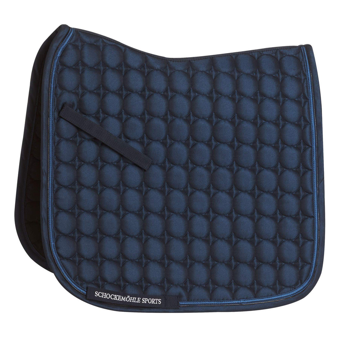 Schockemöhle Sports Schabracke Glossy Power PAD Form Dressur Dark Navy Full Size, Dark Navy Full Siz