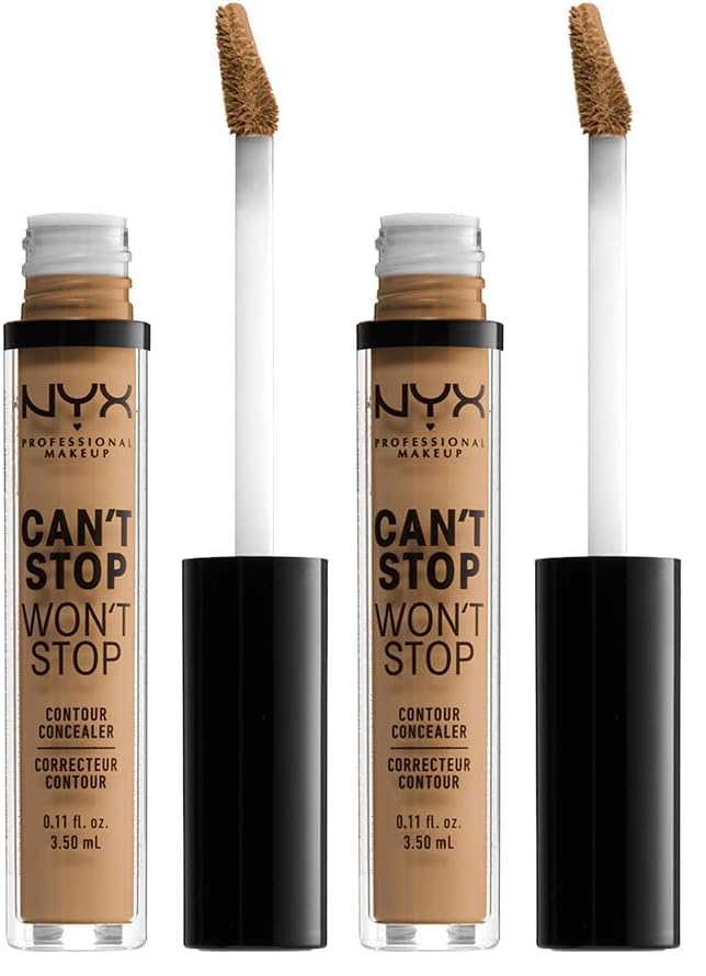 NYX Professional Makeup Can't Stop Won't Stop Contour Concealer - wasserfester flüssiger Abdeckstift