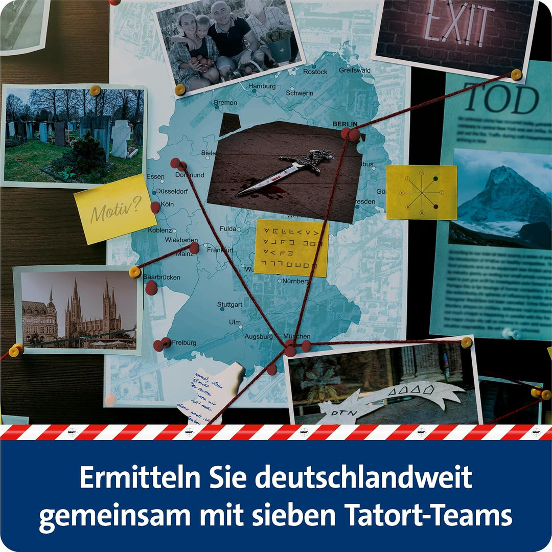 FRANZIS 67197 - Tatort Adventskalender, Tod unter dem Weihnachtsstern, Escape Room Adventskalender m