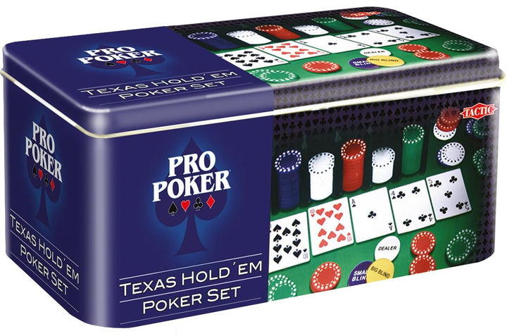 Tactic O3095 - Pro Poker Texas Hold'em Poker Set [UK Import]