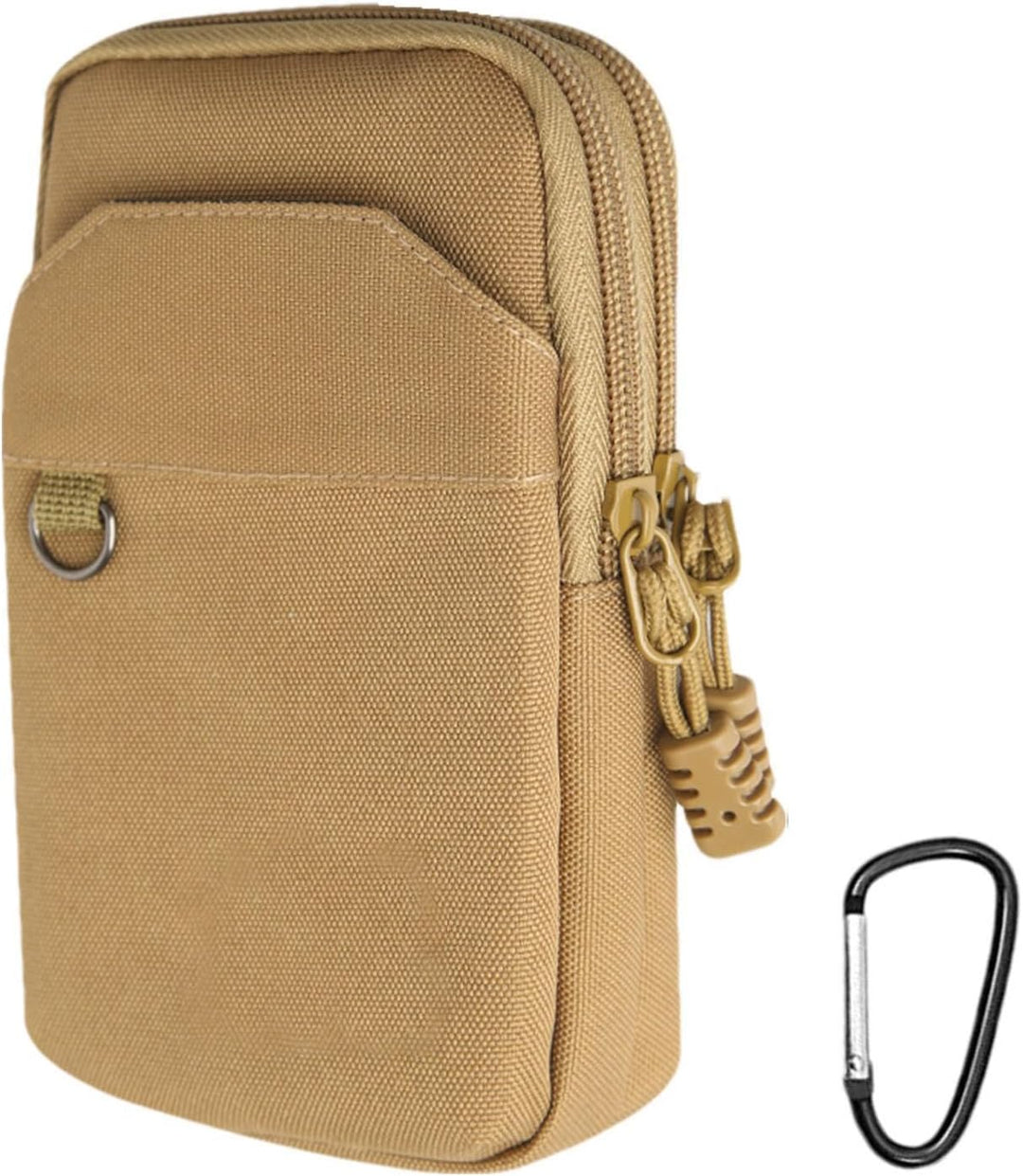 Handy-Gürtelhalter,Mehrzweck-Nylon-Hüfttasche - Gadget Bag Utility-Taschen Outdoor-Aufsätze Khakifar