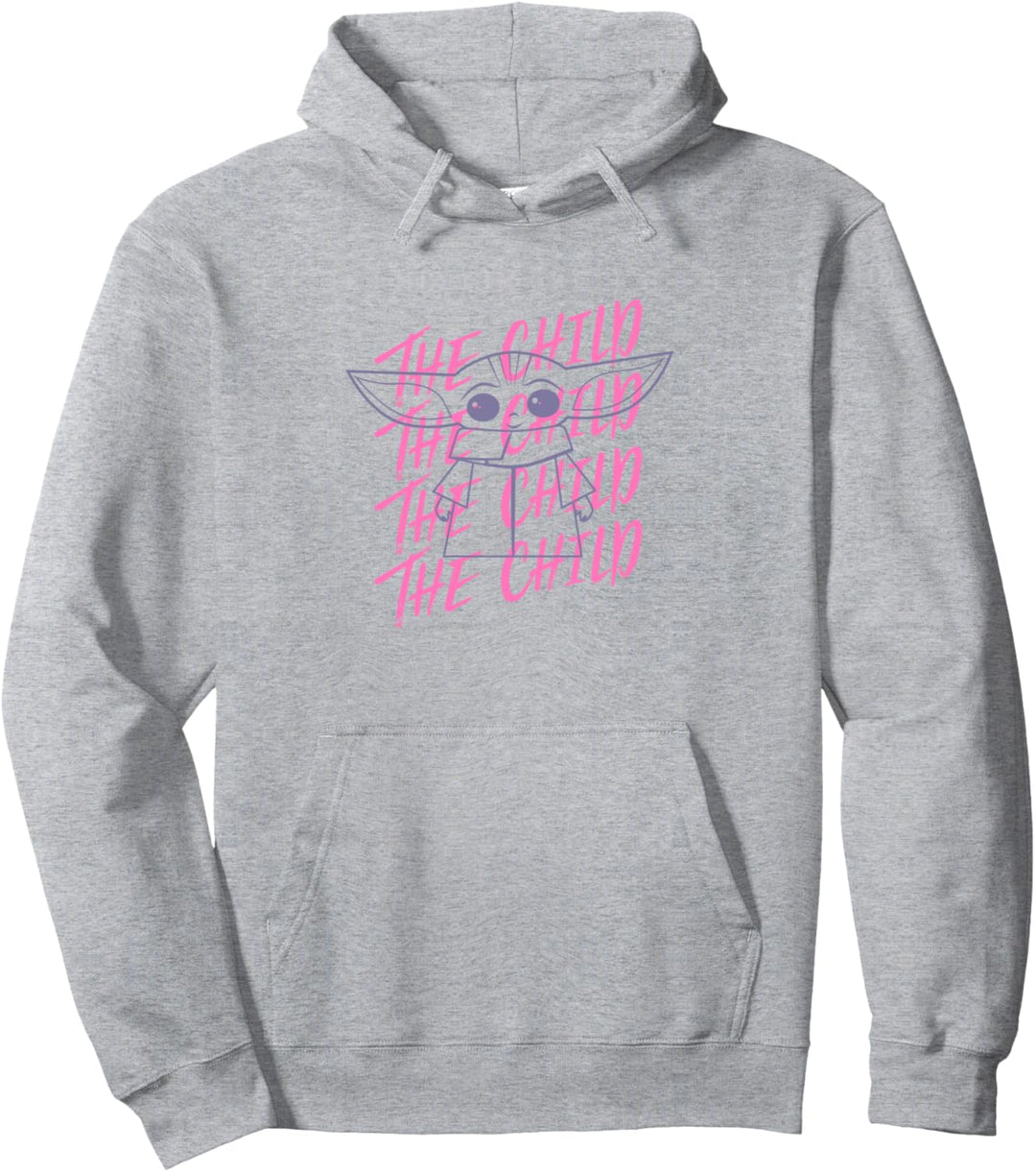 Star Wars The Mandalorian Child Overlap Pullover Hoodie