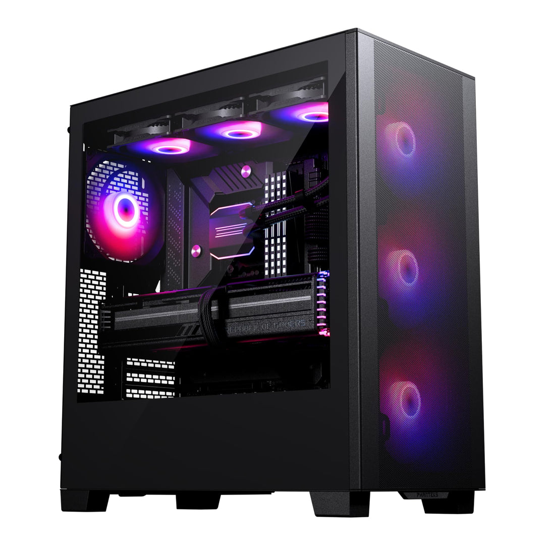Phanteks XT Pro Ultra Tempered Glass Windows, D-RGB - schwarz Black, Black