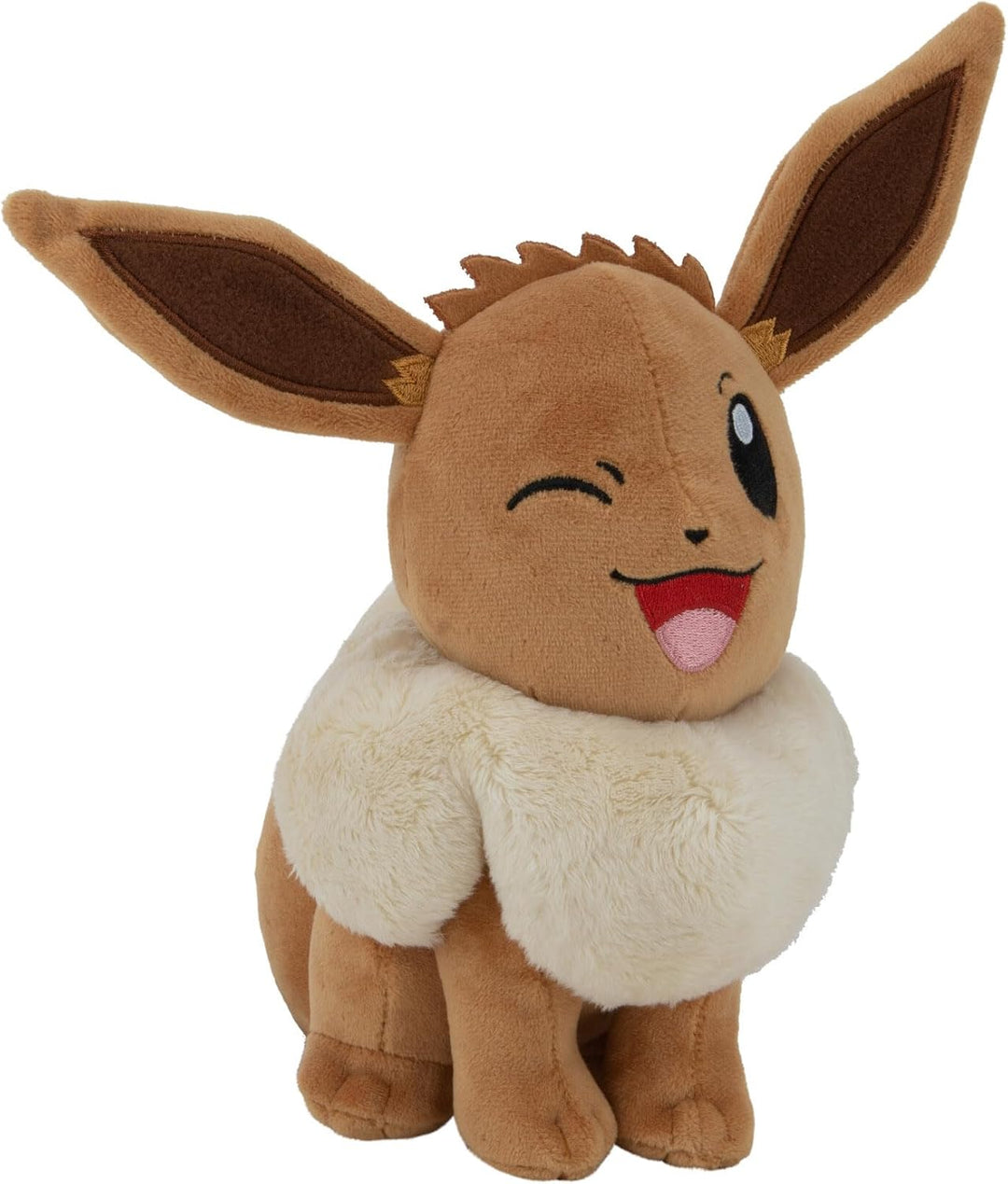 Pokémon PKW3079-20 cm Plüsch - Evoli, offizielles Plüsch Eevee, Eevee