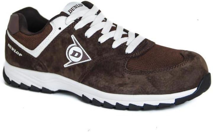 DUNLOP DL0201027-44 - Zapatilla deportiva de seguridad gama FLYING ARROW categoria S3 color MARRON t