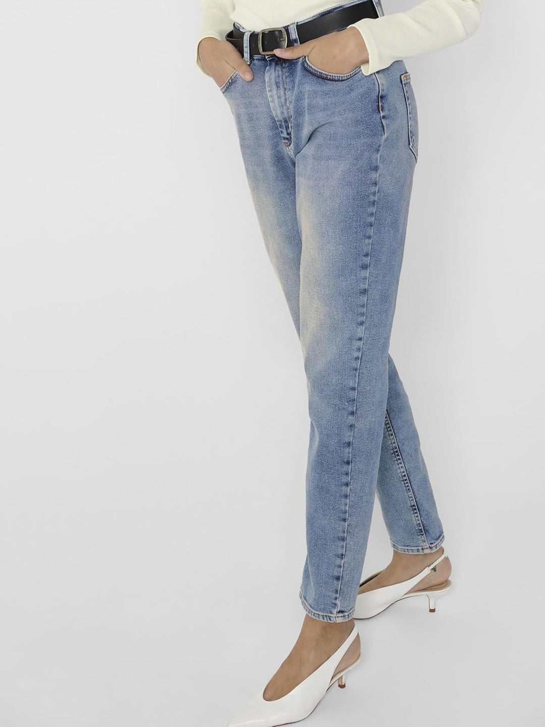 ONLY Damen Jeans XXS / 34L Light Blue Denim, XXS / 34L Light Blue Denim