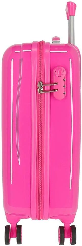 Reebok Maveryck Kabinenkoffer Pink 38 x 55 x 20 cm starres ABS-Seitenkombinationsschloss 34 l 2,86 k