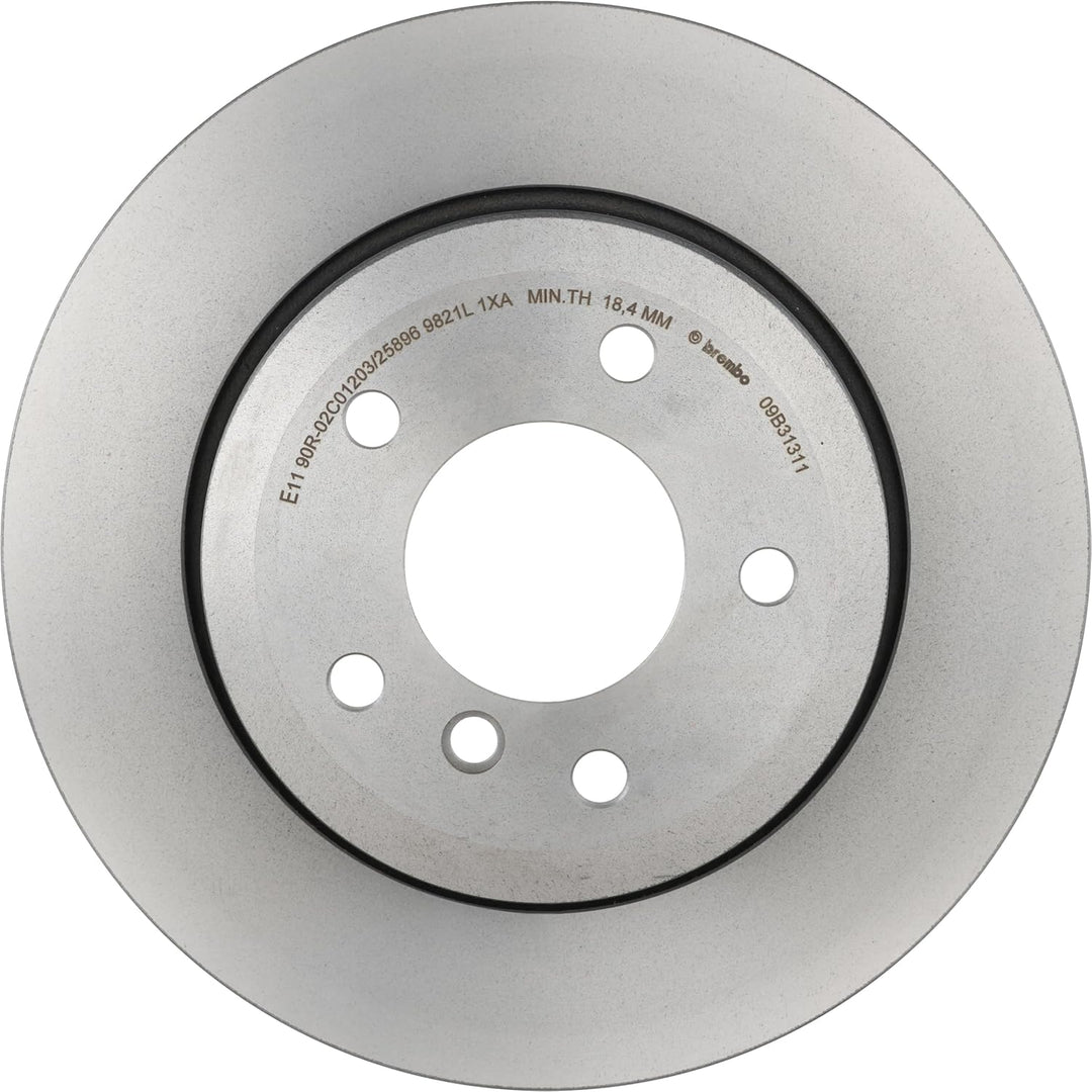 Brembo 09.B313.11 Hintere Bremsscheibe mit UV Lackierung