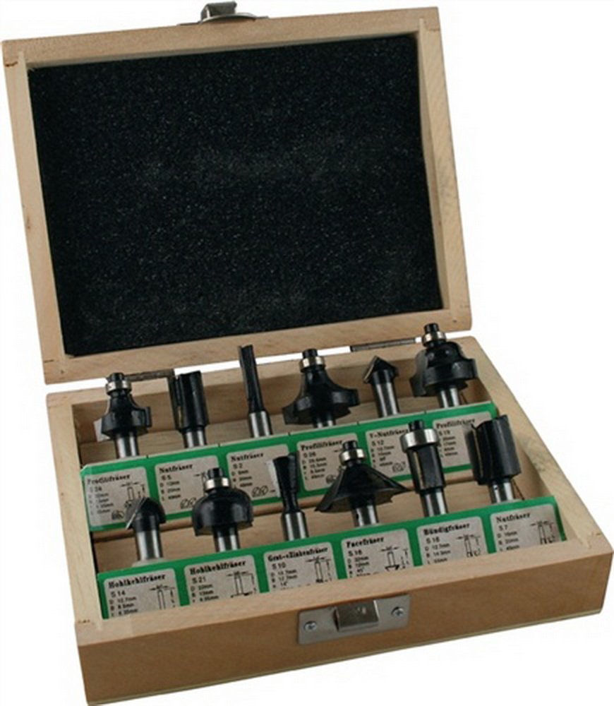 EDESSOE TOOLS AND MORE GMBH & CO.KG. 5580032 Fräsersortiment 12tlg. HM-bestückt EDSSÖ