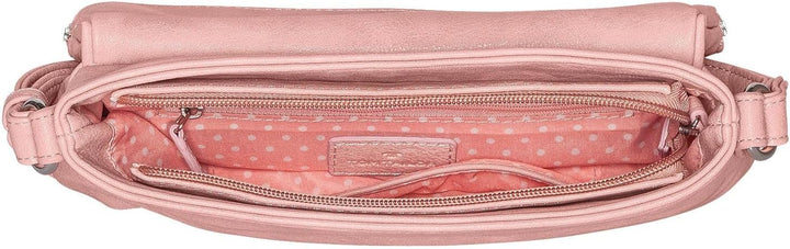 TOM TAILOR bags Lari Damen Umhängetasche Crossbody Bag 26,5 x 5 x 21 Light Rose, 26,5 x 5 x 21 Light
