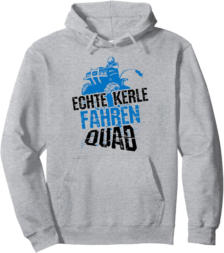 Echte Kerle fahren Quad, Lustiger Spruch Quad-Bike, Jungen Pullover Hoodie