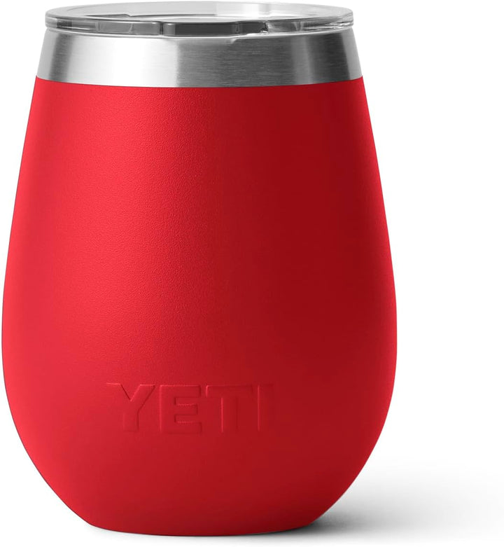 YETI Rambler Weinbecher, Rescue Red, 10oz (296ml), Rescue Red