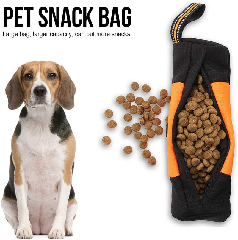 Pssopp Futterbeutel für Hunde Futterdummy Snack Dummy Oxford Stoff Robuster Trainingsdummy für Lecke