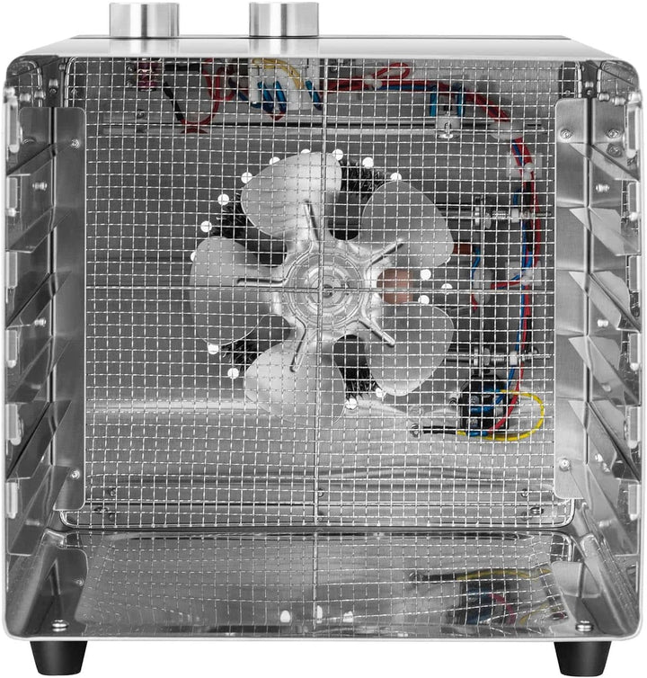 Royal Catering RCDA-500/23S Dörrgerät Dörrautomat Obsttrockner Dörrapparat Dehydrator Obst 500 W 6 E
