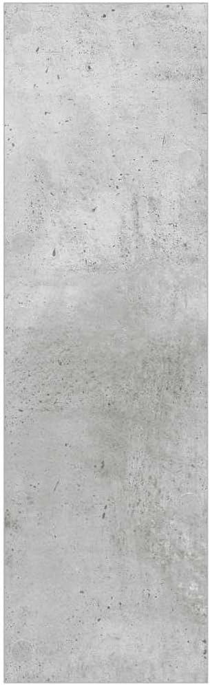2 Stück 60x18x60 cm Wand Schuhschrank mit 2 Kippböden Schuhregal Schmal Betongrau Schuhbank Shoe Rac
