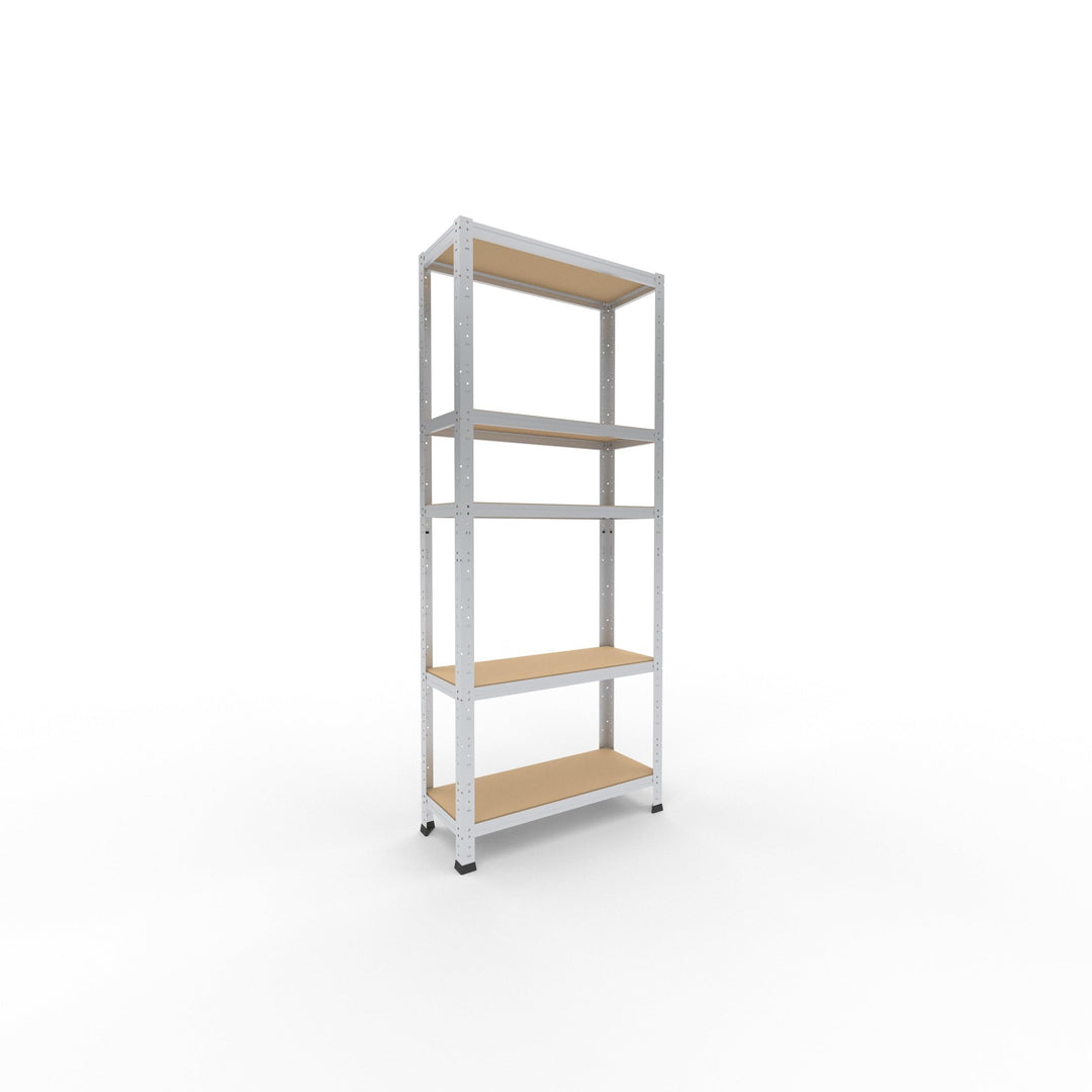 shelfplaza® 180x75x30cm Home Schwerlastregal verzinkt/Metallregal mit 5 Böden/Kellerregal Metall, Ga