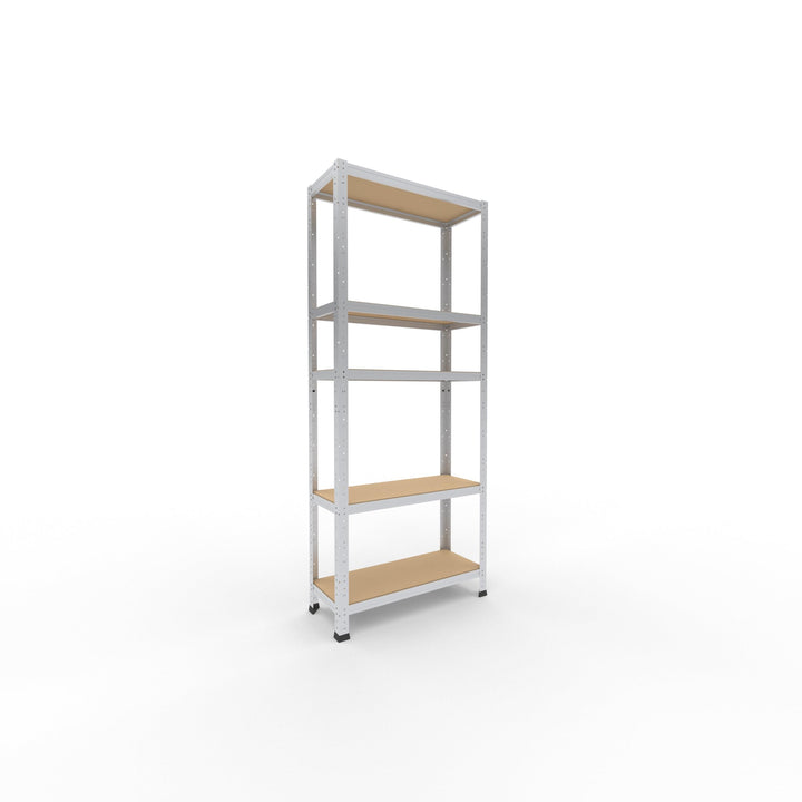 shelfplaza® 180x75x30cm Home Schwerlastregal verzinkt/Metallregal mit 5 Böden/Kellerregal Metall, Ga