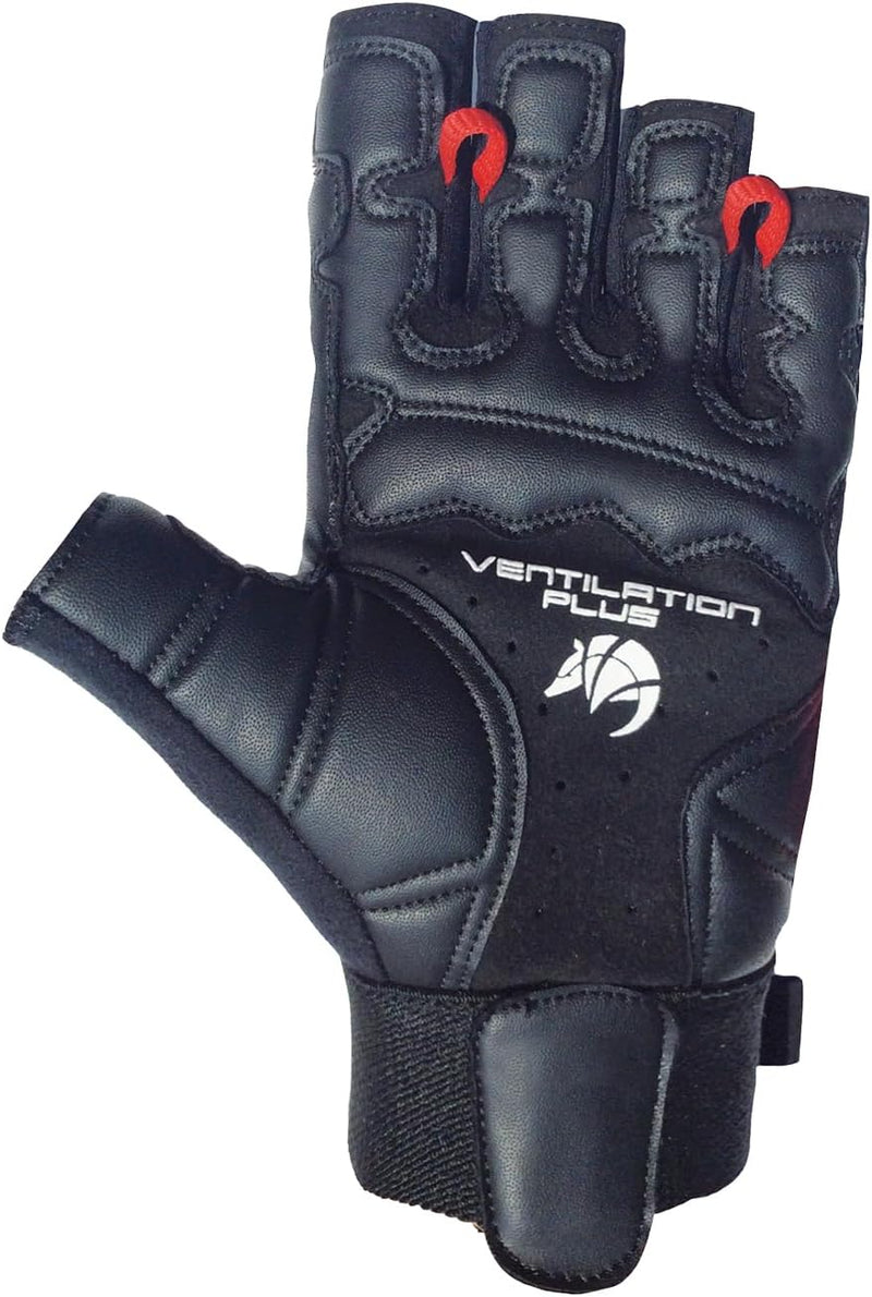 Chiba Classic Fitness Handschuhe | Elastische Passform & Robustes Clarinoleder | Anatomische Innenha