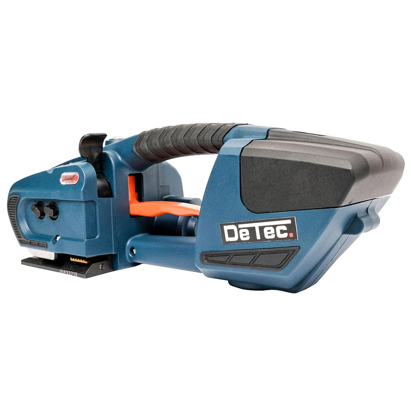 DeTec. DT-UM19 Akku-Umreifungsgerät Umreifungsmaschine Paketumreifungsmaschine (Zugstärke: 60-2800N,