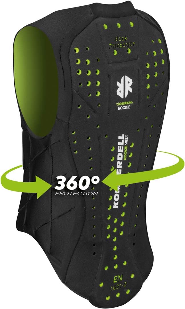 Komperdell Ballistic Vest Junior Yellow Schutz 128 black/green, 128 black/green