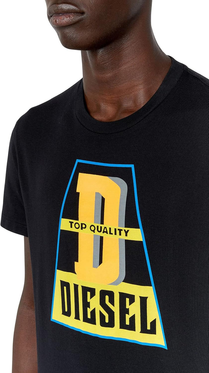 Diesel Herren T-diegor-g7 T-Shirt (1er Pack) 3XL 9xx-0grai, 3XL 9xx-0grai