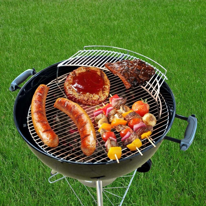 onlyfire Warmhalterost für Weber 57 cm Holzkohlegrills, Kompatibel für Kugelgrill und Kamado Keramik