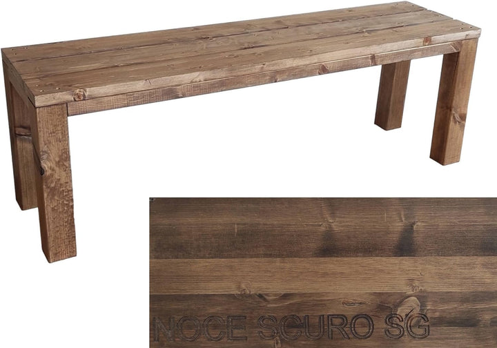 TOTAL WOOD 2012 Gartenbank Sitzbank Holzbank parkbank terrassenmobel für Innen und Aussen geeignet N