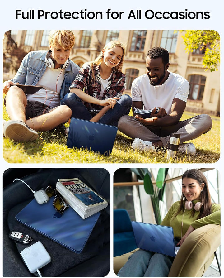 Fintie Hülle Kompatibel mit MacBook Neo 13 Zoll A3404 mit A18 Pro Chip 2026, Ultradünne Hartschale S
