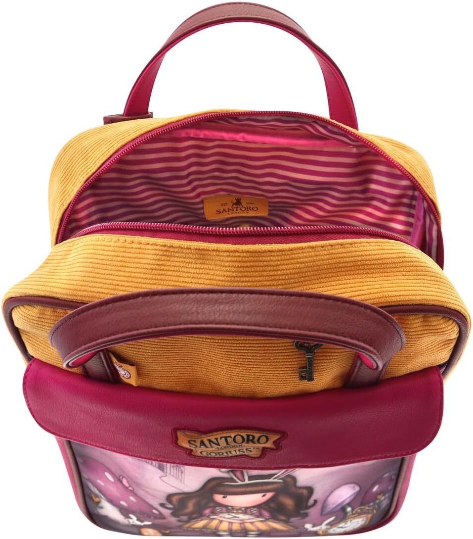 safta Unisex Kinder 1147 GJ03 Grosser Gorjuss Rucksack Just One Second, bunt, Medium