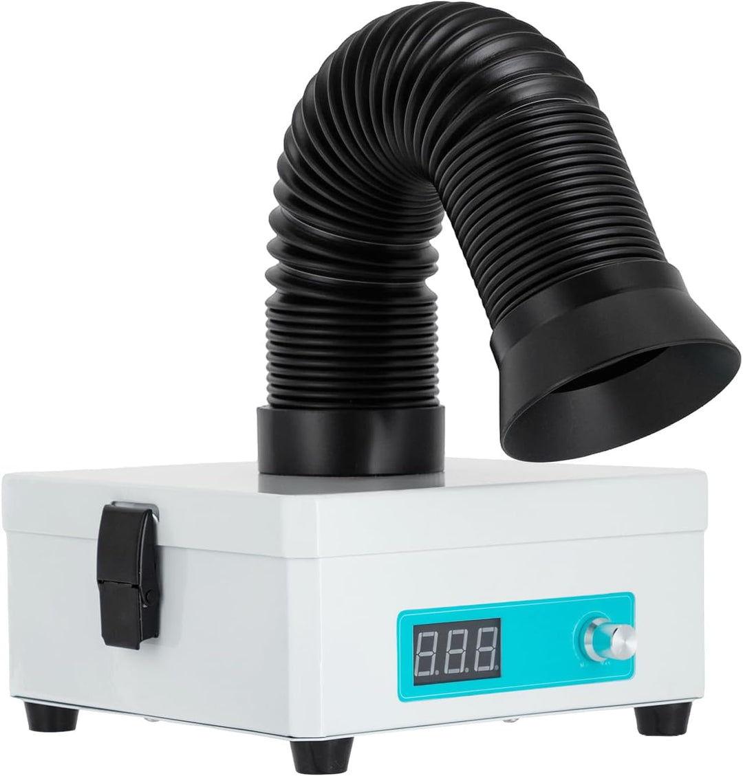 Lötrauchabsorber mit 3-Stufen-Filter, Lötrauchabsaugung 15m³/h Absaugung,geräuscharmes, Desktop Lötd