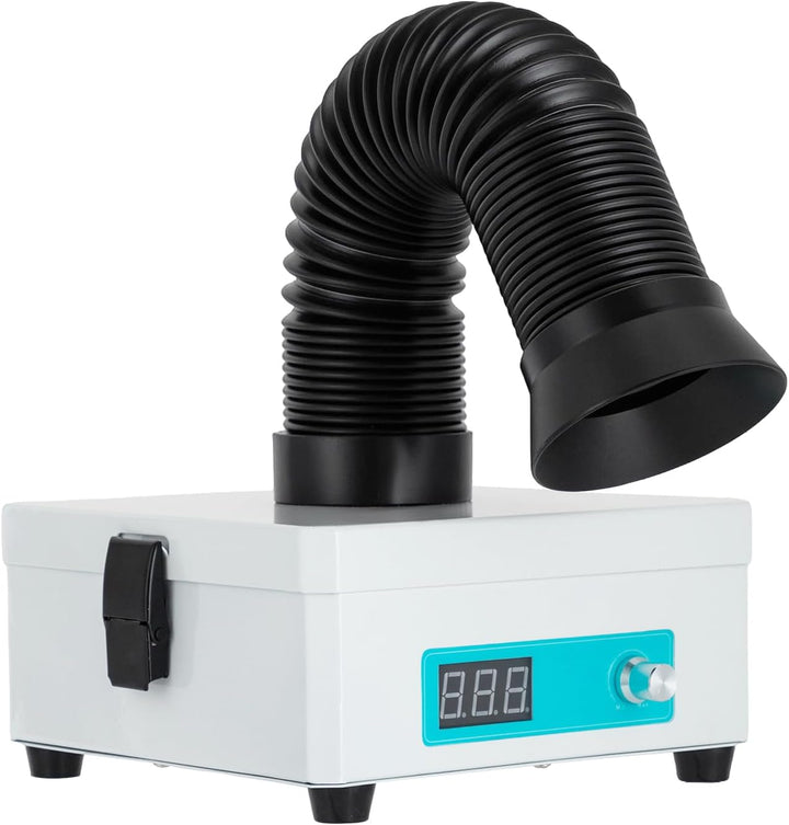 Lötrauchabsorber mit 3-Stufen-Filter, Lötrauchabsaugung 15m³/h Absaugung,geräuscharmes, Desktop Lötd