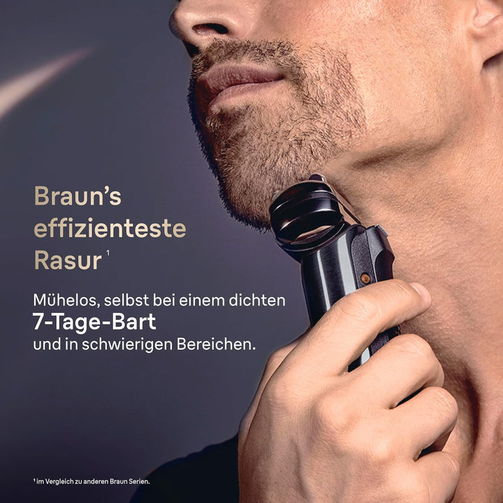 Braun NEVO Elektrorasierer Scherkopf, Silber | Original Ersatzscherkopf, Hol dir 100 Prozent Leistun
