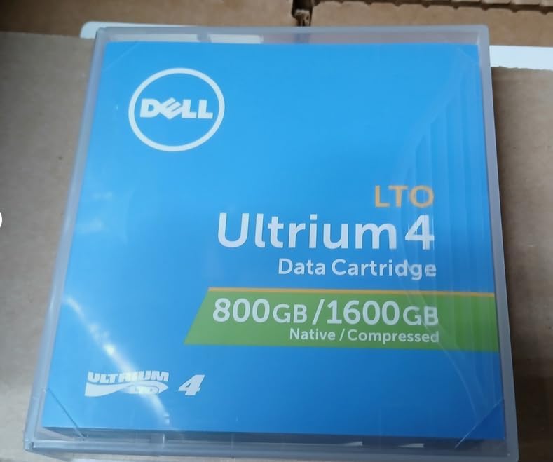 Dell LTO-4 Tape 341-4641 Ultrium-4 800GB/1.6TB Data Cartridge Tape (5 PK)