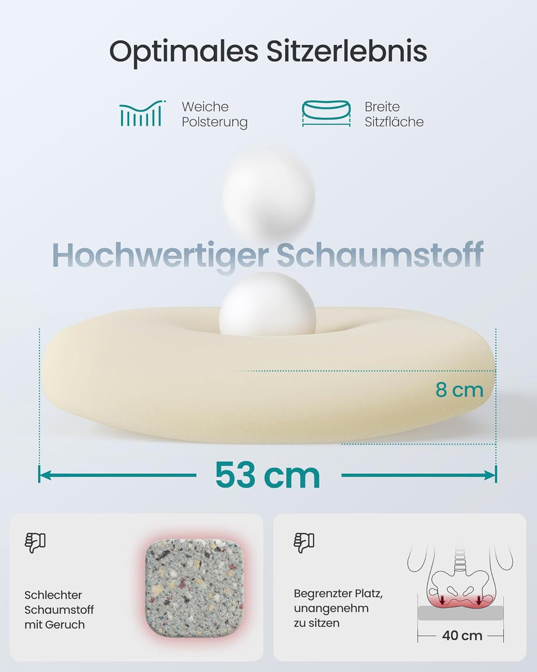 SONGMICS Bürostuhl, Schreibtischstuhl, Drehstuhl mit Netzbespannung, ergonomisch, gepolsterte Lenden